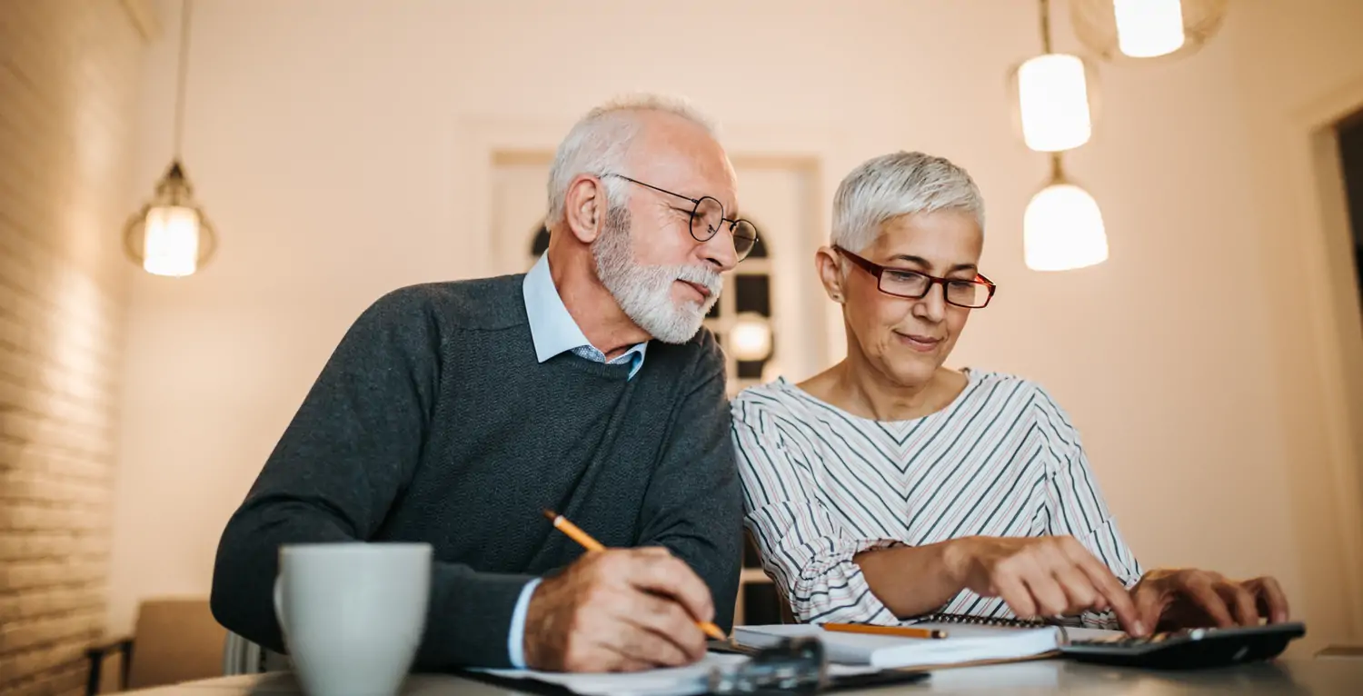 Business owner planning succession with advisors